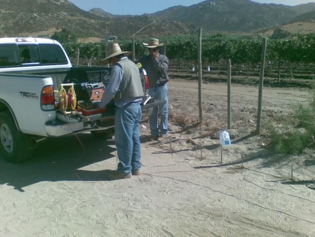 Sondeo Electricos Vertical - Valle de Guadalupe
